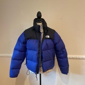 The North Face Women’s Nuptse Retro Jacket Blue Medium